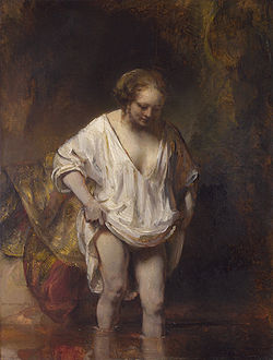Hendrikje Stoffels staat model voor Rembrandt