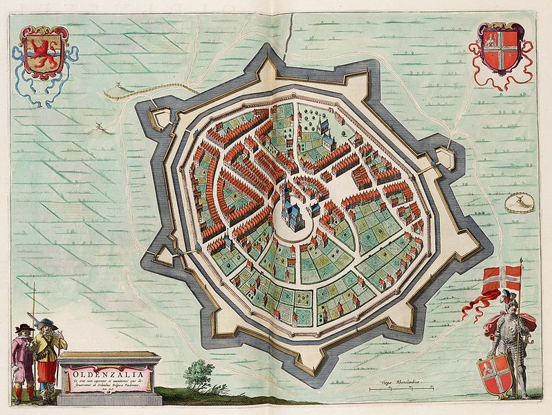Oldenzaal vestingstad in 1626