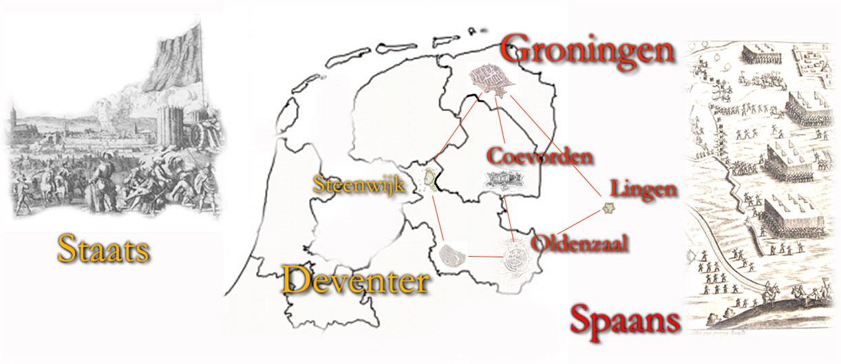 Passages door de moerassen tussen Overijssel en Groningen