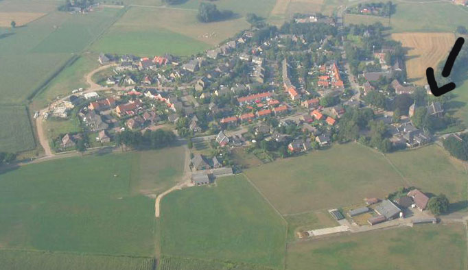 Het dorpje Wesepe